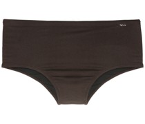 Badehose mit Logo-Schild
