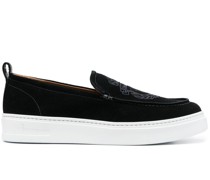 Loafer mit Logo-Prägung
