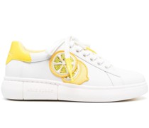 Sneakers mit Zitronen-Print