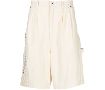 Musium Div. Shorts mit Logo-Print