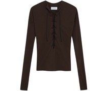 Gerafftes T-Shirt