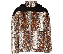 Kapuzenjacke mit Leoparden-Print