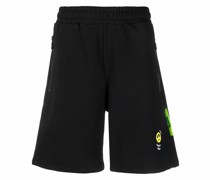 Joggingshorts mit Logo-Print