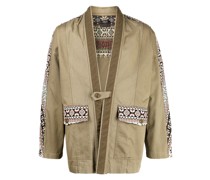 Jacke im Kimono-Style