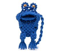 frog crochet crossbody bag