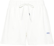 Jersey-Shorts mit Logo-Patch