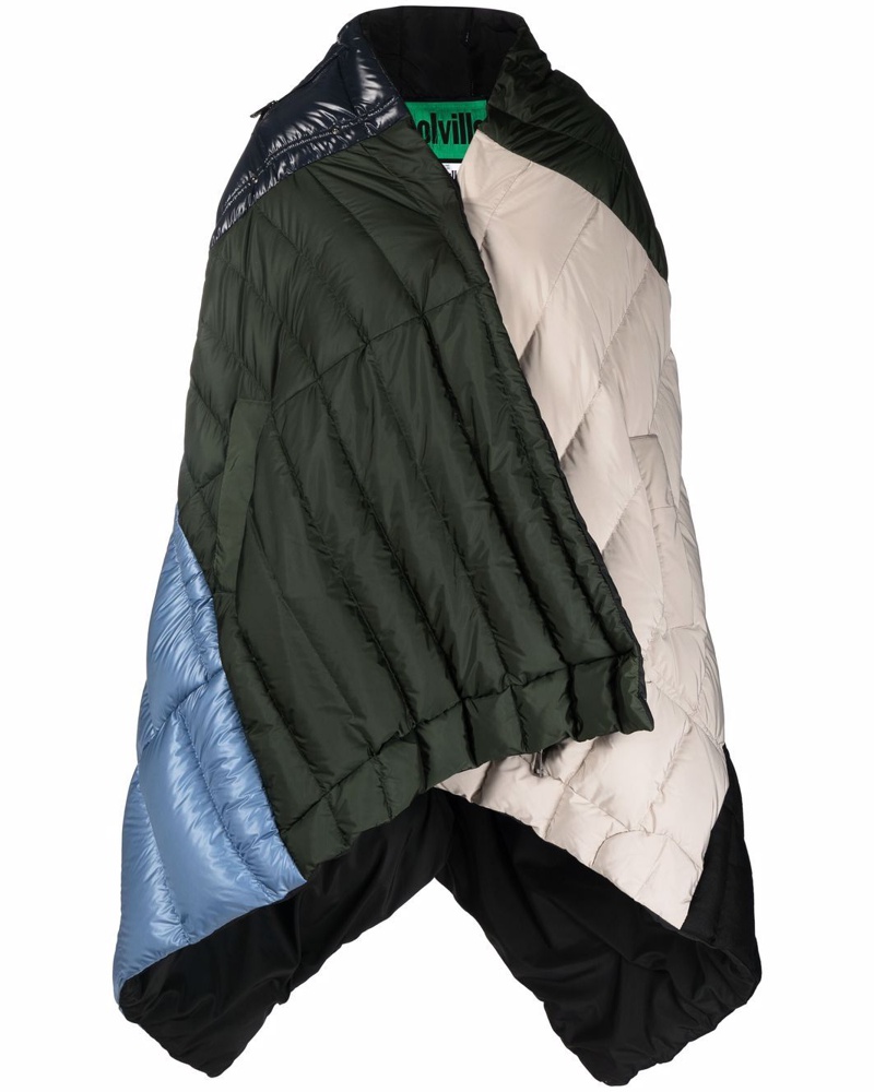 Colville Damen Daunenmantel mit Einsätzen