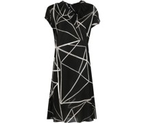 Kleid mit geometrischem Print