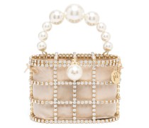 Handtasche mit Perlen