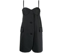 Minikleid mit Nadelstreifen
