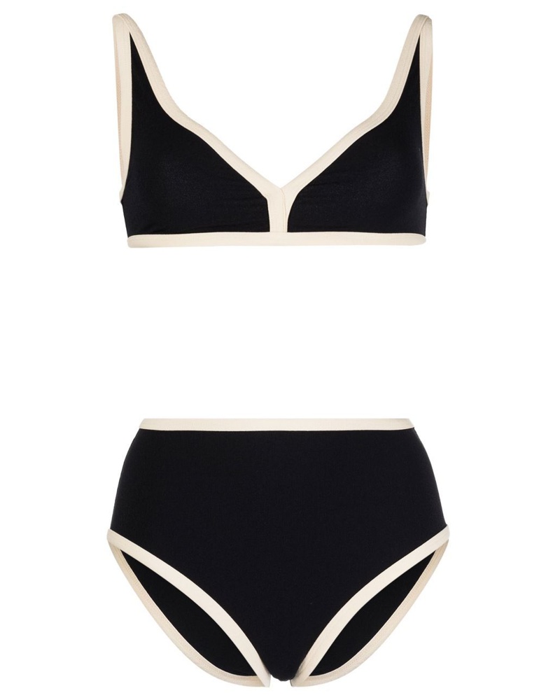 Lisa Marie Fernandez Damen Maria Bikini mit hohem Bund