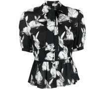 Bluse mit Print