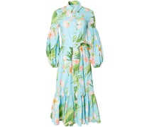 Kleid mit Blumen-Print