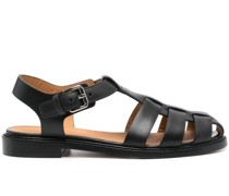 Fisher caged leather sandals