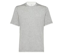 RundhalsT-Shirt im Layering-Look