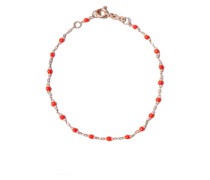 18kt Rotgoldarmband mit Perlen