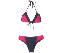 Bikini in Colour-Block-Optik