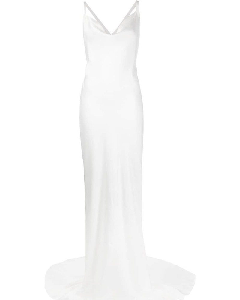 Norma Kamali Damen Klassisches Abendkleid