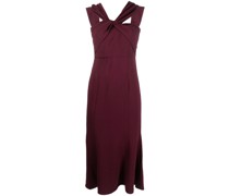 Midikleid mit Raffung