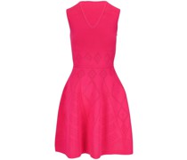 Kleid mit Lochstrickmuster