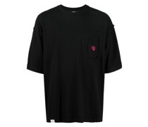T-Shirt mit Patch-Detail