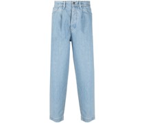 Weite Jap Boy Cropped-Jeans