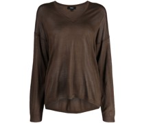 Fein gestrickter Pullover