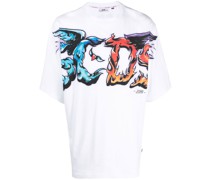 T-Shirt mit Logo-Print