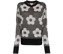 Pullover mit Flower Spot-Muster