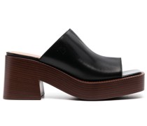 Mules mit Plateau 80mm
