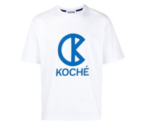 T-Shirt mit Logo-Print