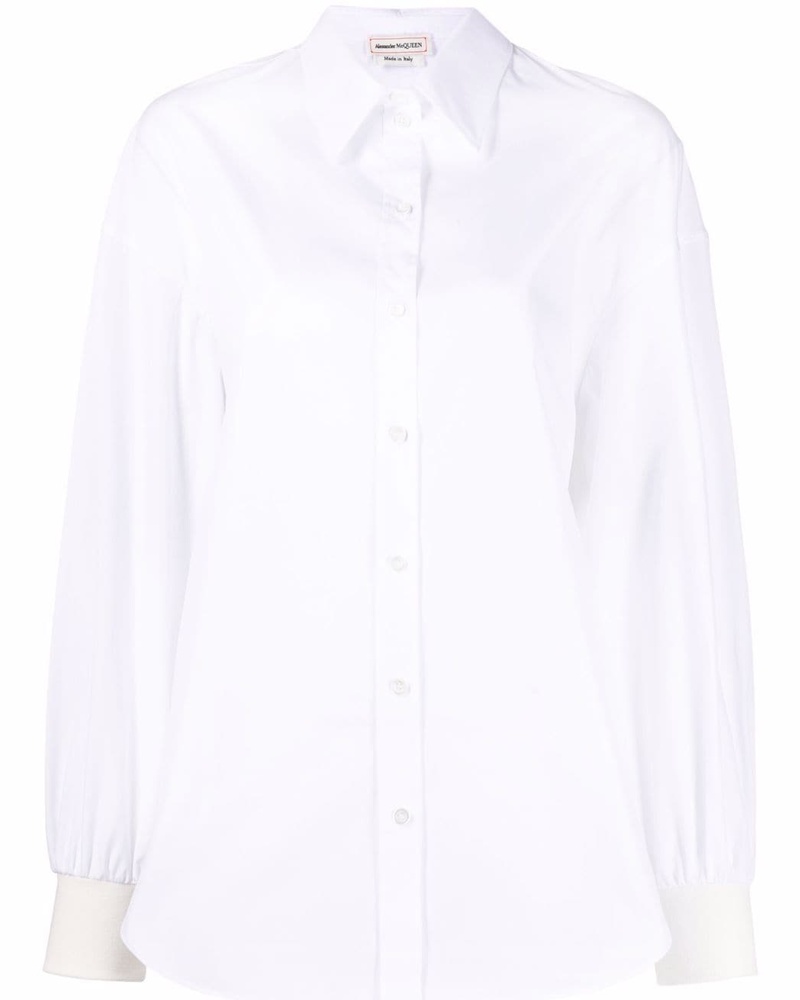 Alexander McQueen Damen Klassisches Hemd