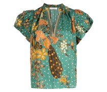 Kai Bluse mit grafischem Print