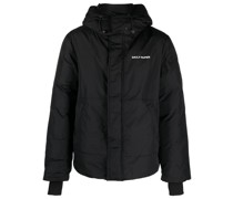 Kapuzenjacke mit Logo-Print
