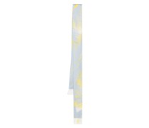 Seidenschal mit Palmen-Print