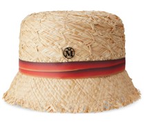 New Kendall straw bucket hat