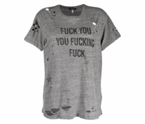 T-Shirt mit Slogan-Print