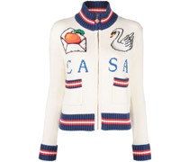 Cardigan mit Stehkragen