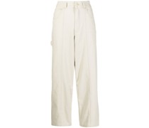 High-Waist-Hose mit weitem Bein