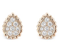 18kt 'Serpent Bohème XS' Rotgoldohrstecker