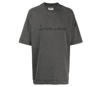Musium Div. T-Shirt in Distressed-Optik