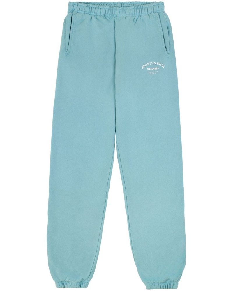 SPORTY & RICH Damen Jogginghose mit Logo-Print