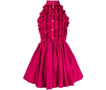 Trägerkleid mit Rüschen