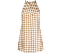 Kariertes Minikleid