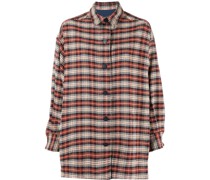 Kariertes Oversized-Hemd