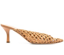 Mules mit verziertem Riemen