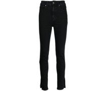 Skinny-Jeans mit Schlitzen