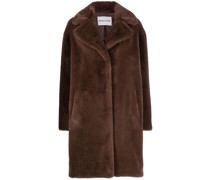 Mantel aus Faux Fur