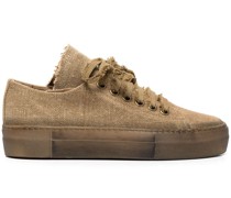 Canvas-Sneakers mit Schnürung