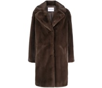 Mantel aus Faux Fur